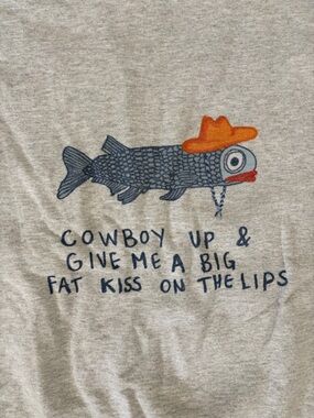 Ghost Cowboy crewneck sweatshirt - size Large